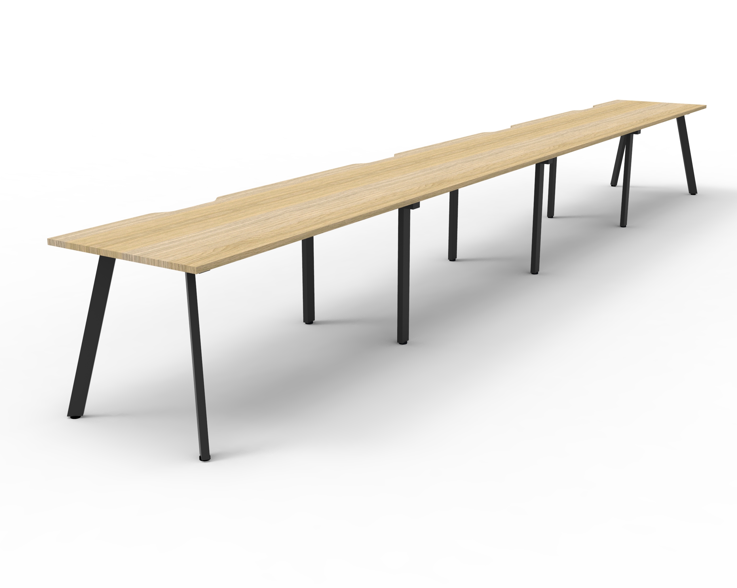 Eternity 4 Person Single Sided Workstations